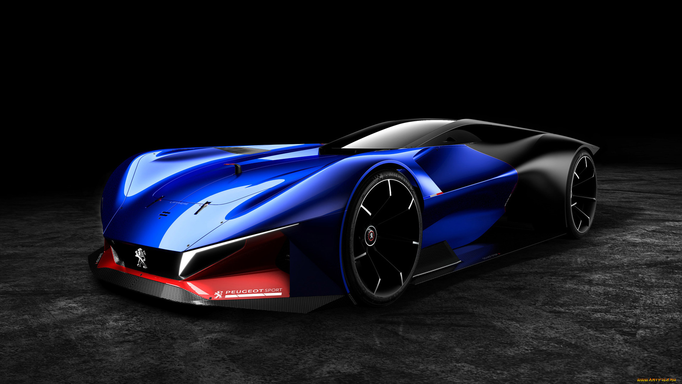 peugeot l500-r hybrid concept 2016, , peugeot, l500-r, 2016, concept, hybrid
